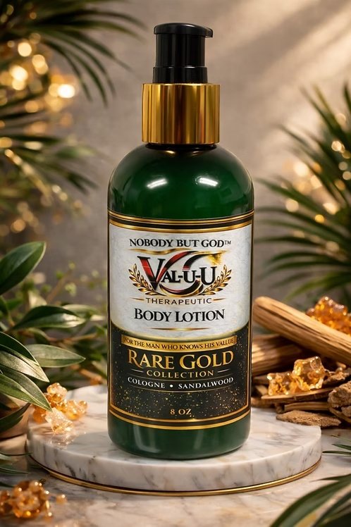 Val-u-U Therapeutic Body Lotion – Rare Gold Collection (8 oz)